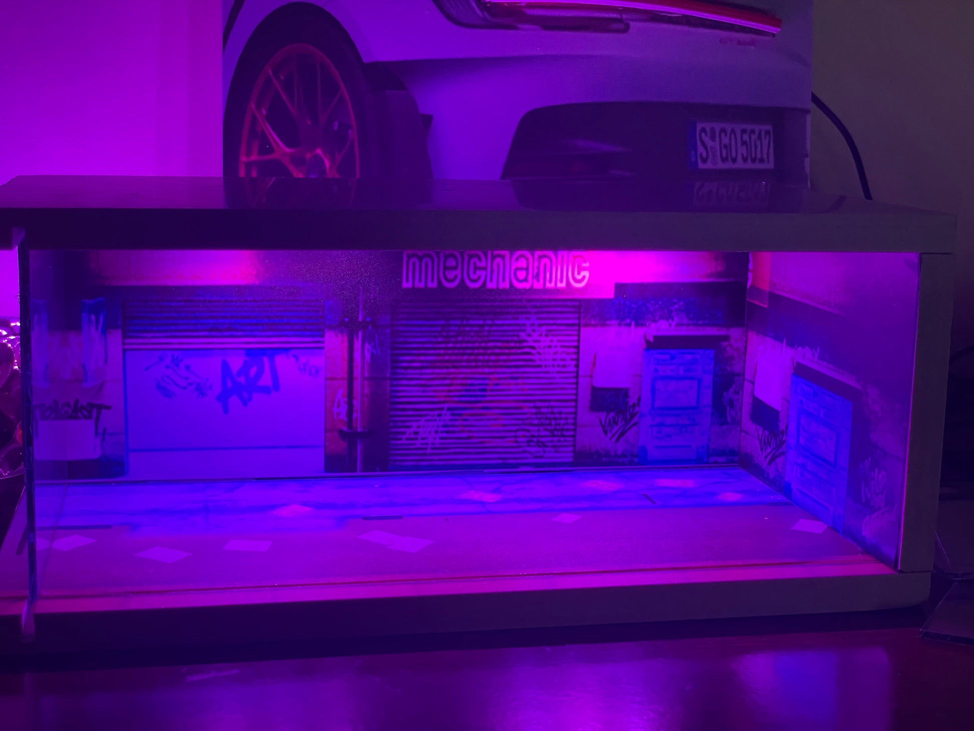 Cyberpunk diorama