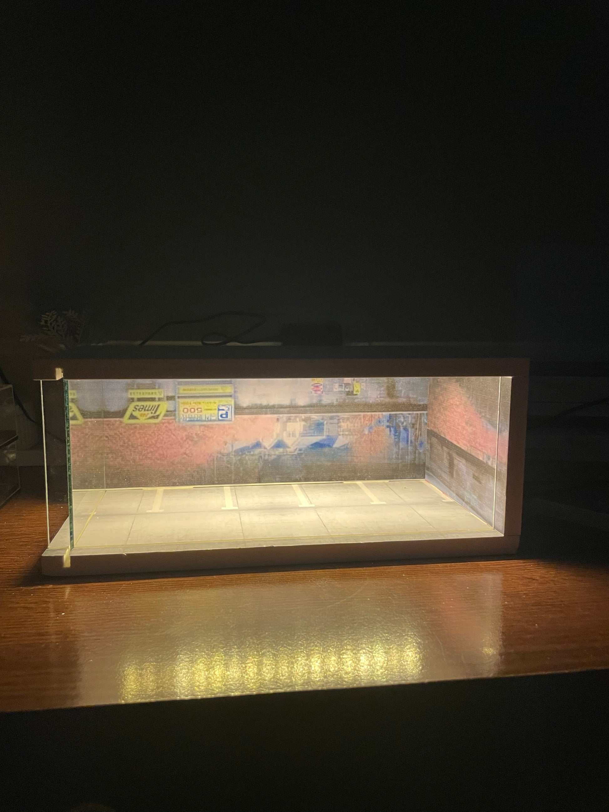 Mount Fuji Diorama-(warm light )