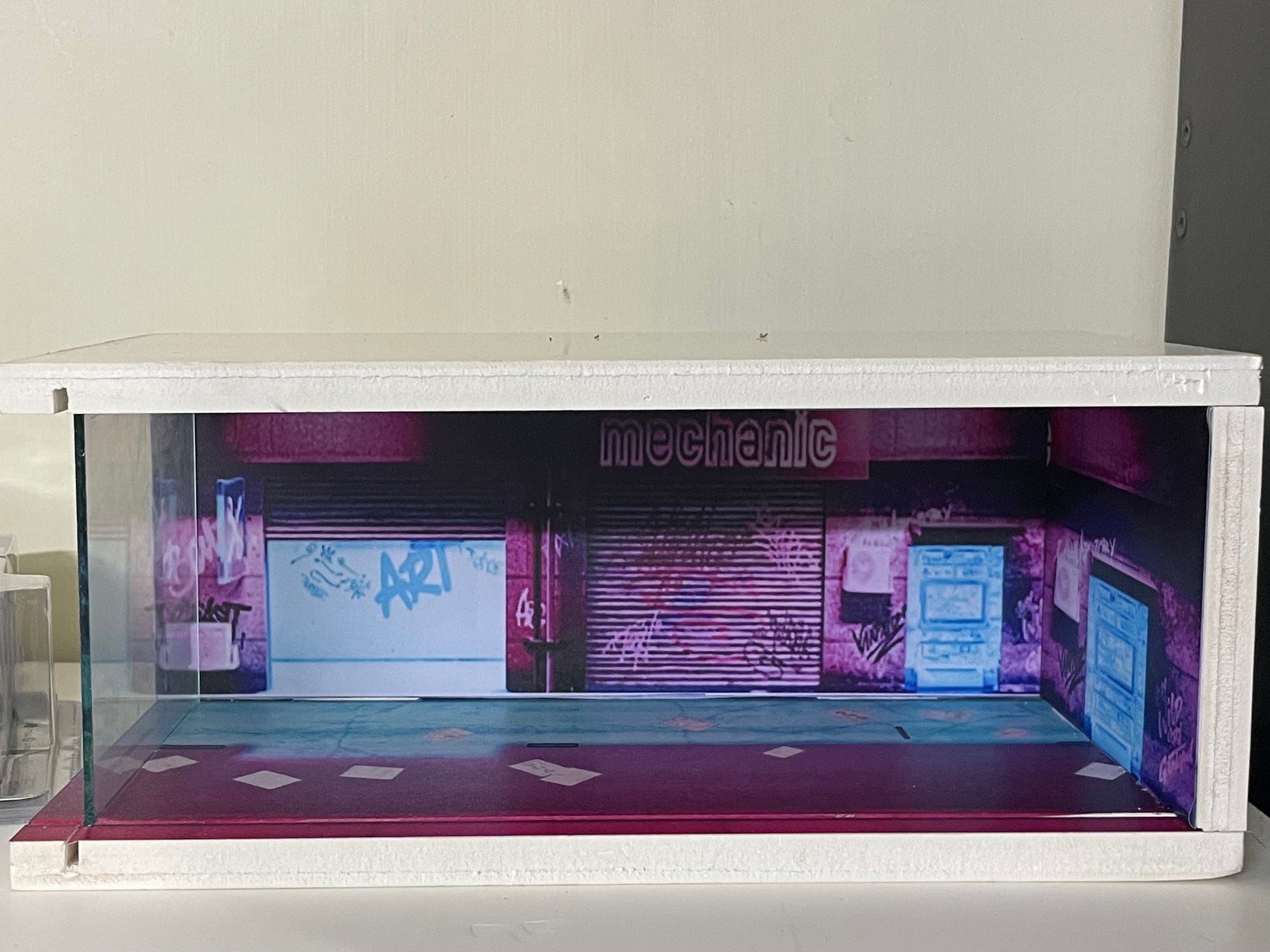 Cyberpunk diorama