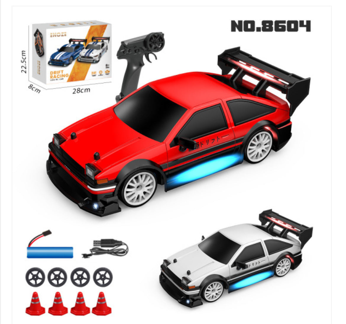 Initial D ae86- red