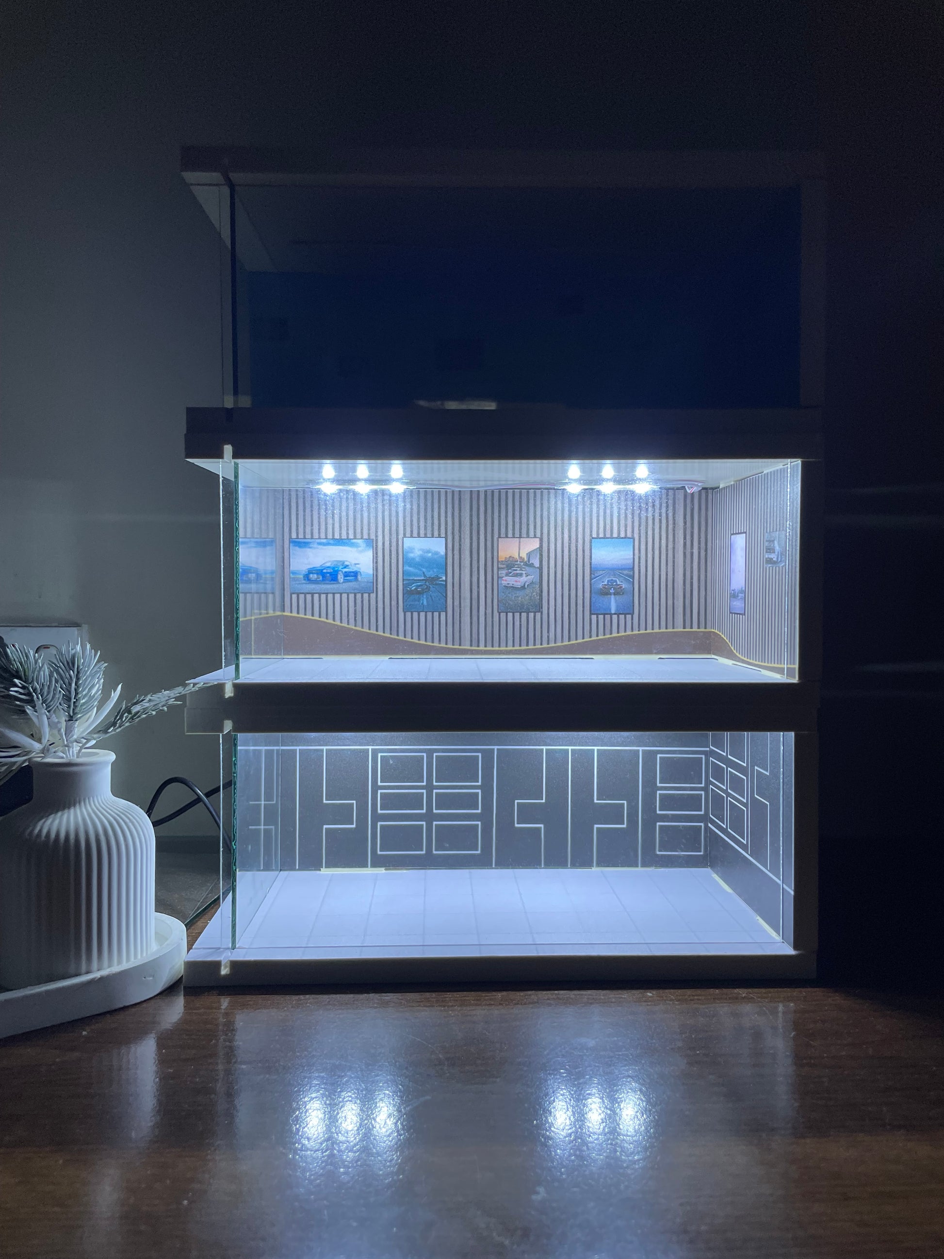 2 storey diorama