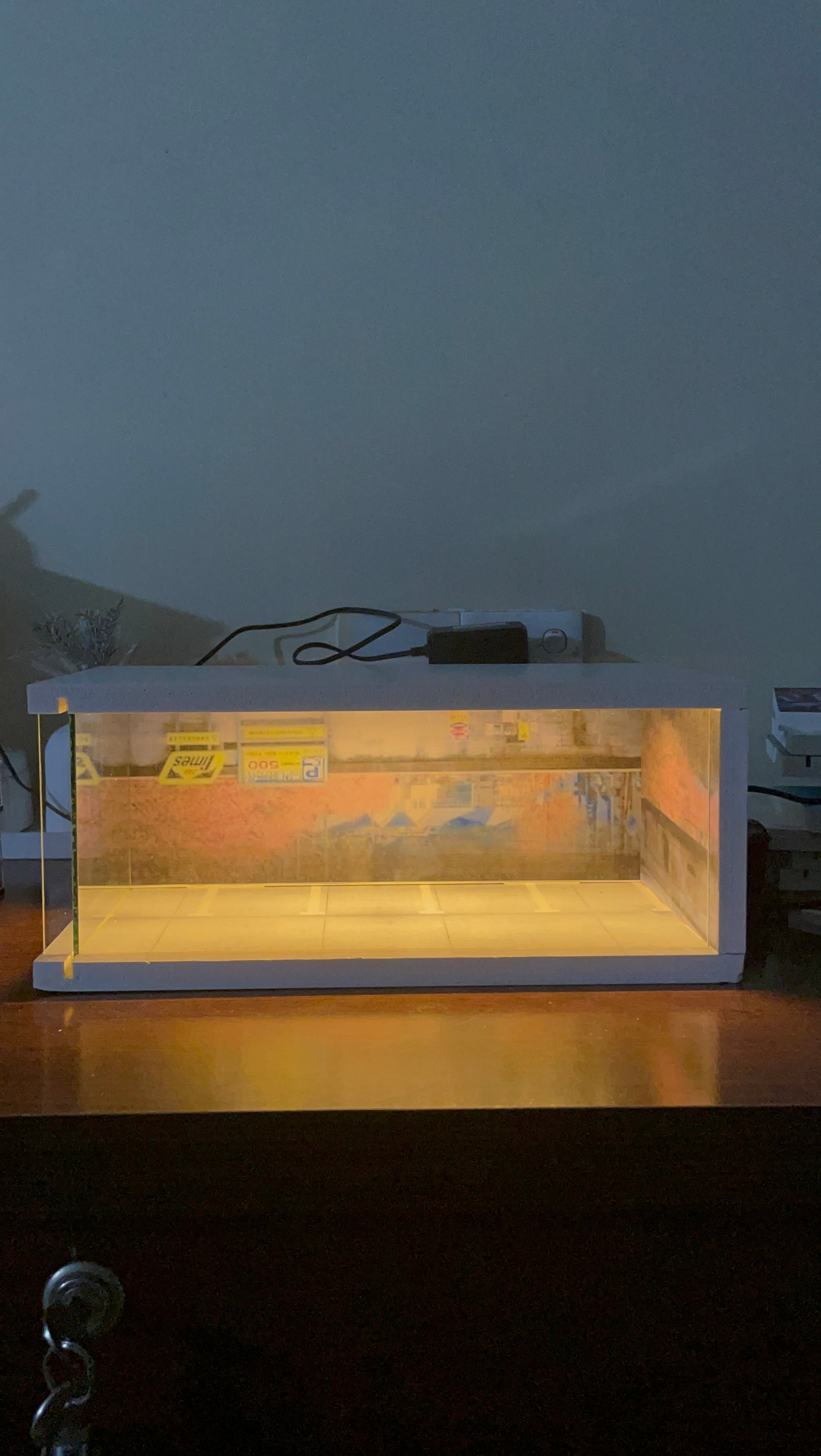Mount Fuji Diorama-(warm light )