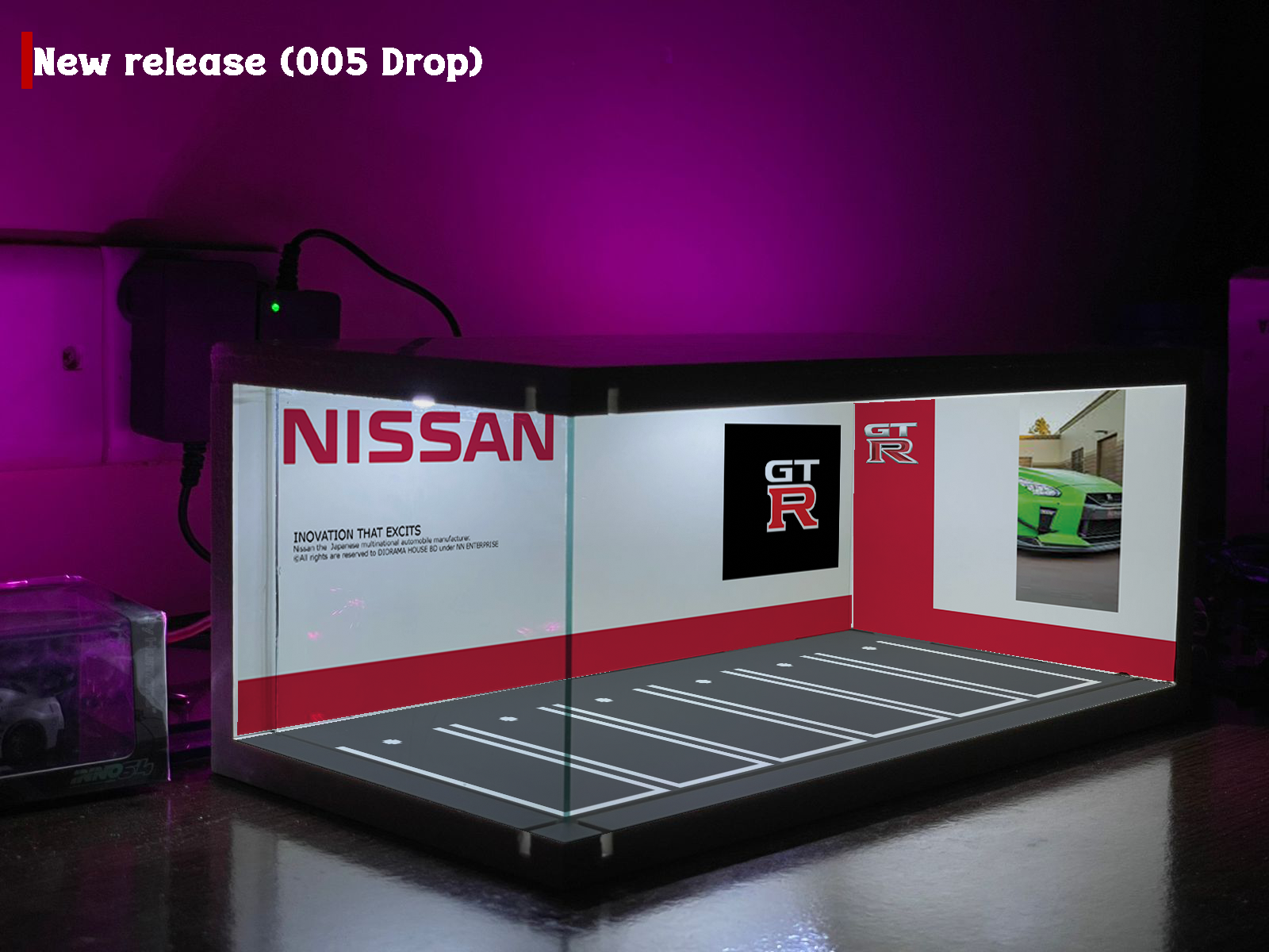 nissan gtr diorama