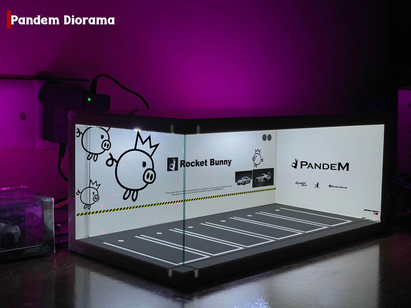 Pandem diorama